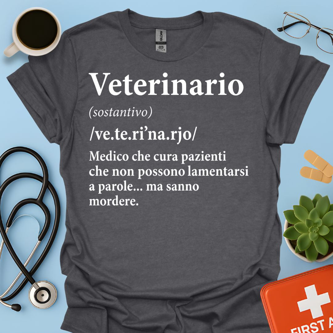 Definizione di Veterinario Maglietta