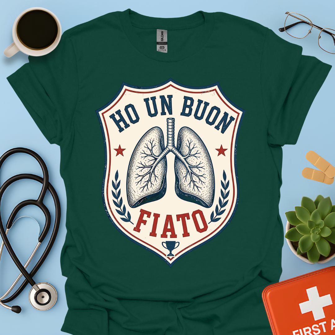 Maglietta Pneumologo – Ho un Buon Fiato