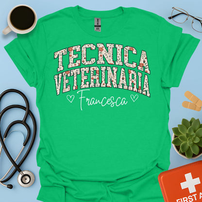 Maglietta Tecnica Veterinaria Personalizzata