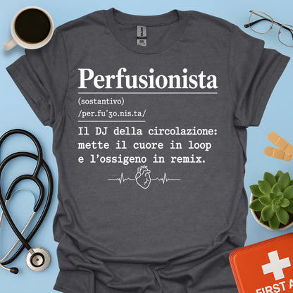 Maglietta Perfusionista Definizione