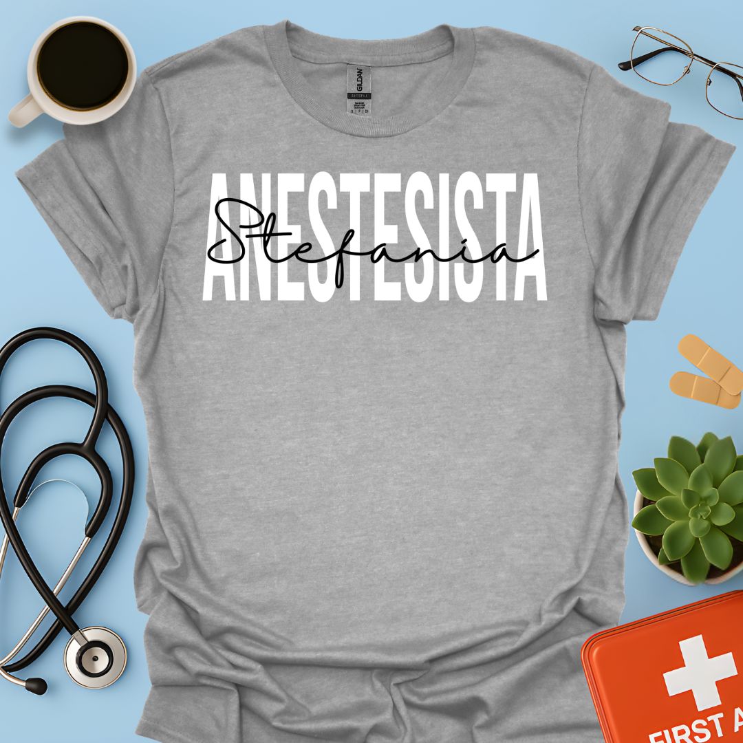 Maglietta Anestesista Personalizzata