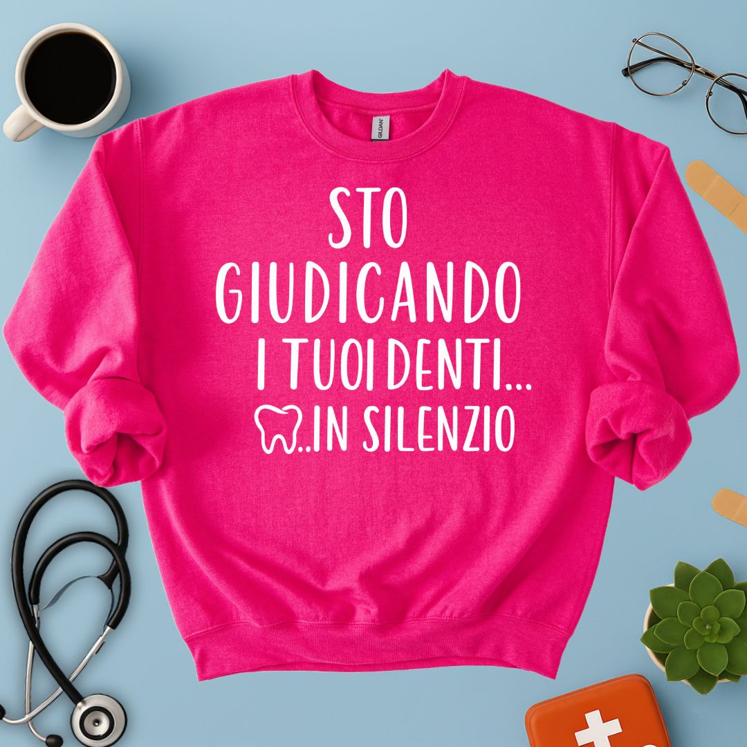 Felpa Divertente Dentista