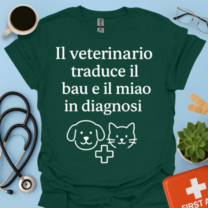 Divertente Veterinario Maglietta