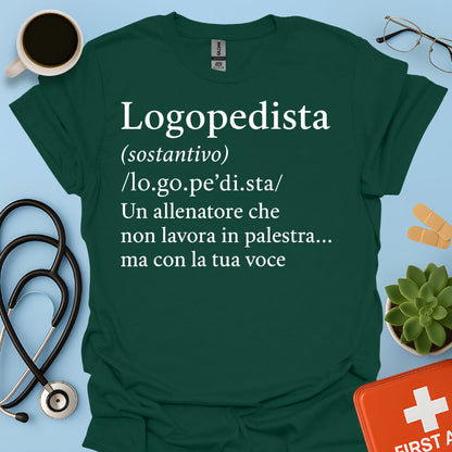Definizione Logopedista Maglietta