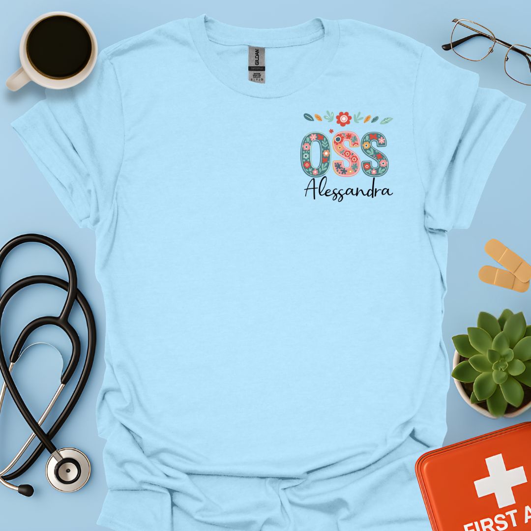 Personalizzata OSS Operatore Socio Sanitario Donna Maglietta