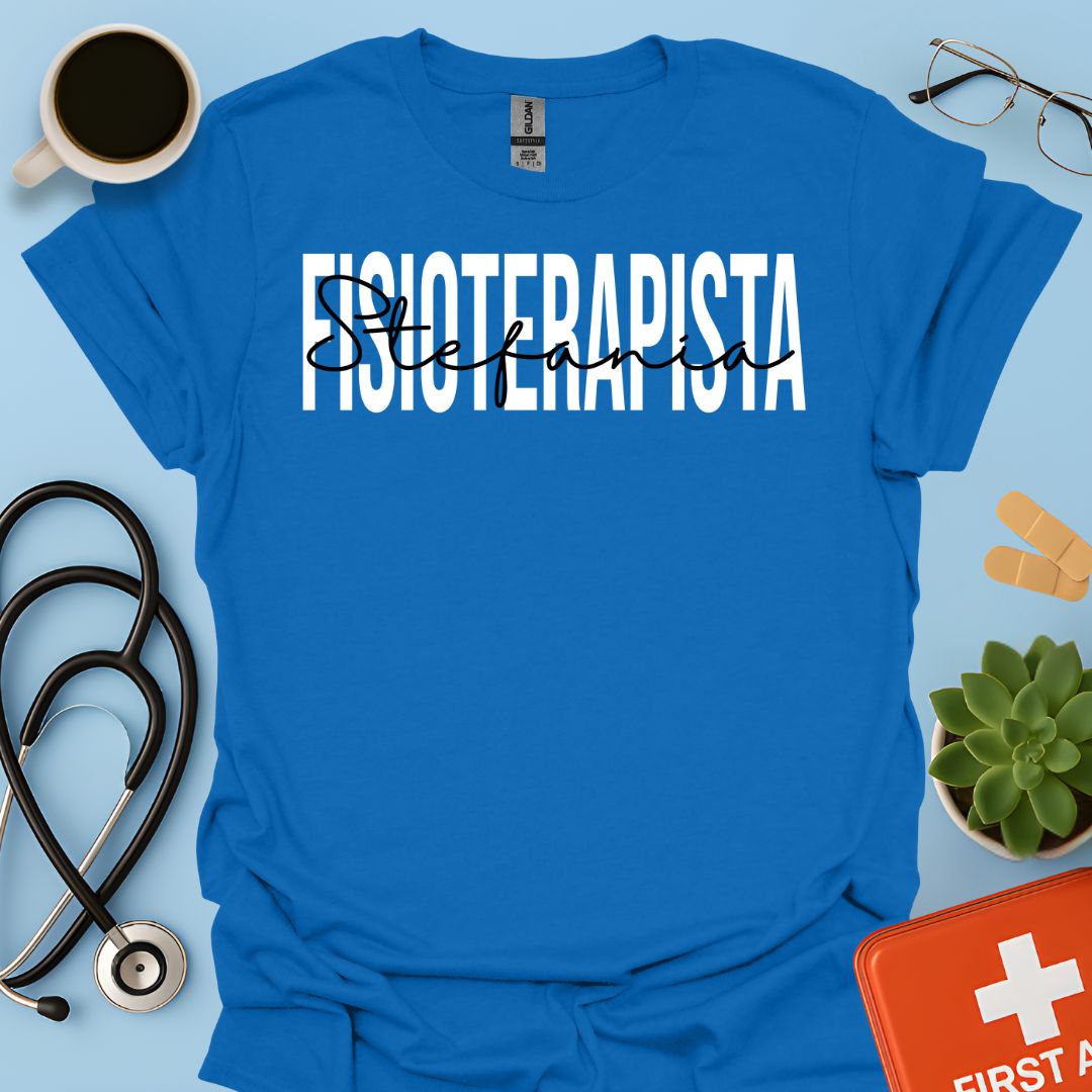 Maglietta Fisioterapista Personalizzata