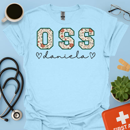 OSS Personalizzata Donna Operatore Socio Sanitario Maglietta