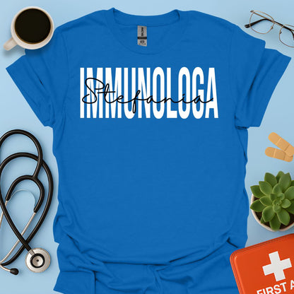 Maglietta Immunologa Personalizzata