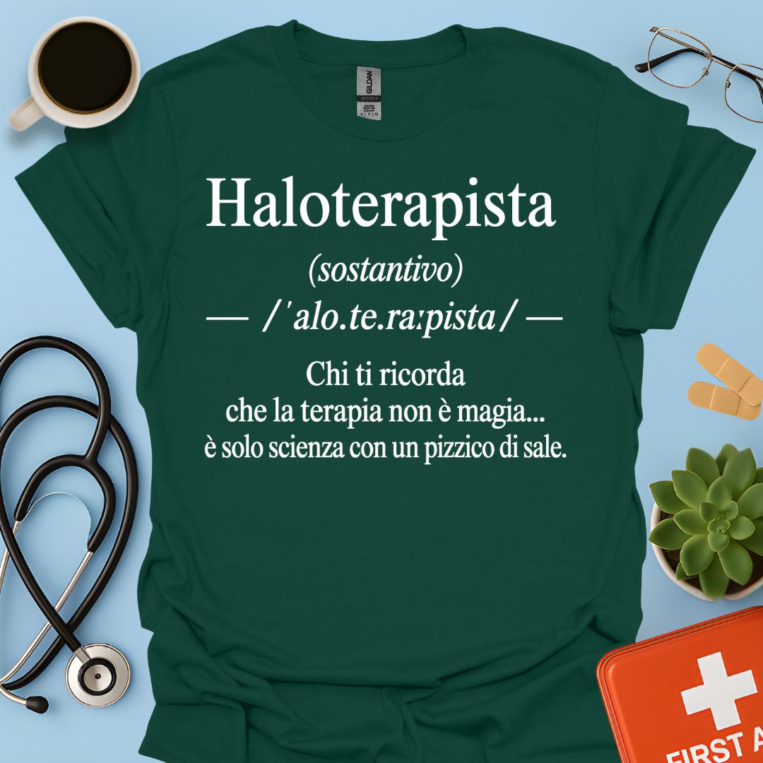 Maglietta Definizione Haloterapista