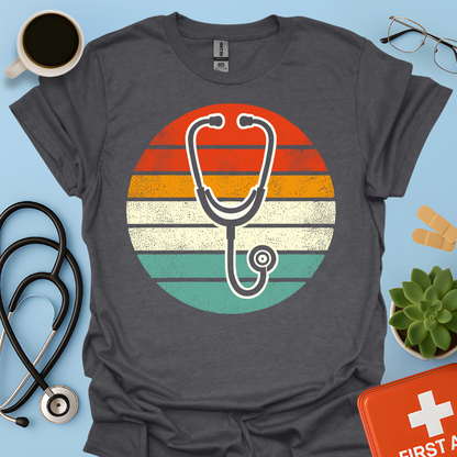 Stetoscopio Medico Dottore Maglietta