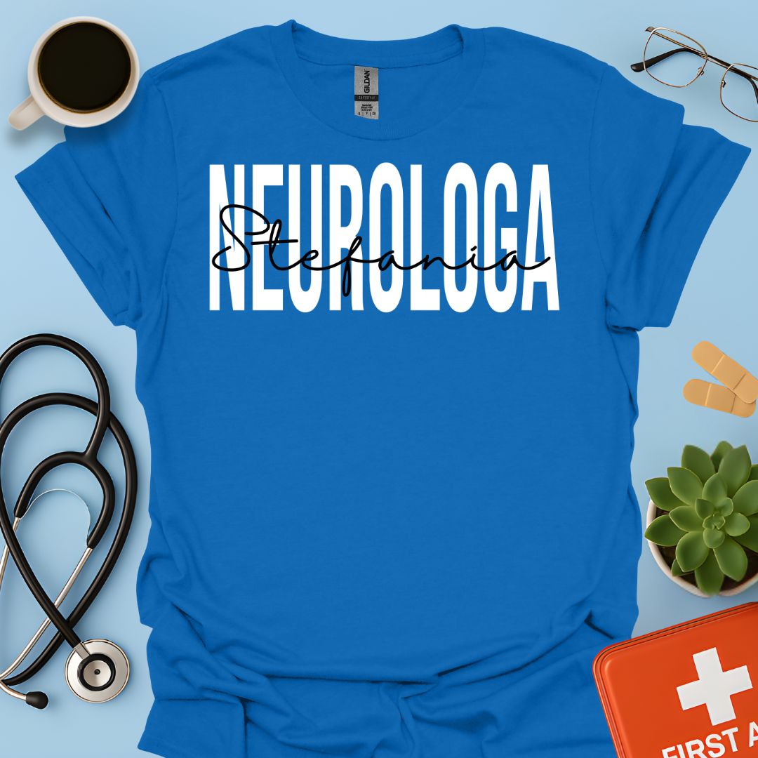 Maglietta Neurologa Personalizzata