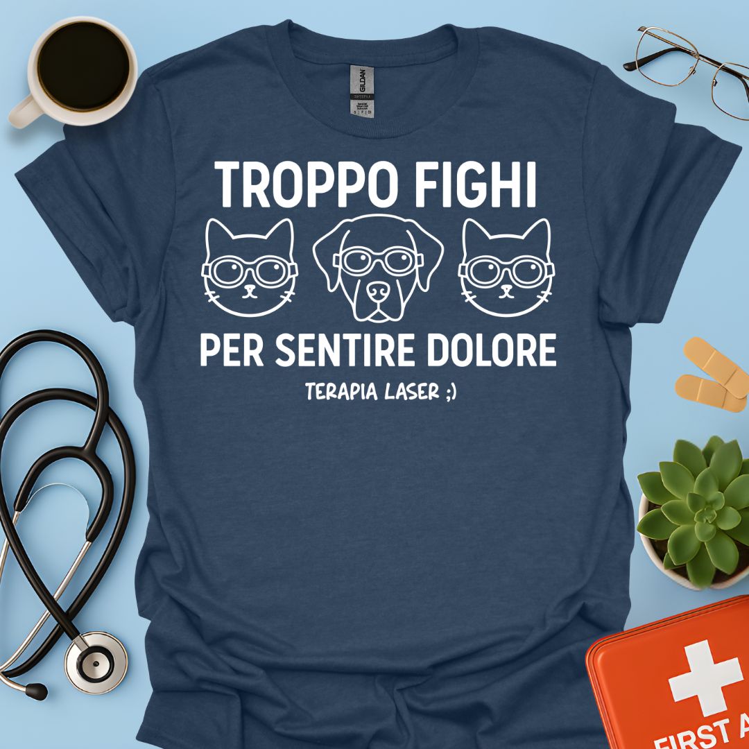 Maglietta Veterinaria Terapia Laser