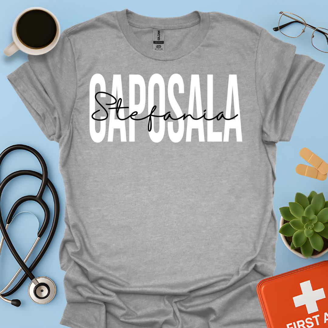 Maglietta Caposala Infermiera Personalizzata