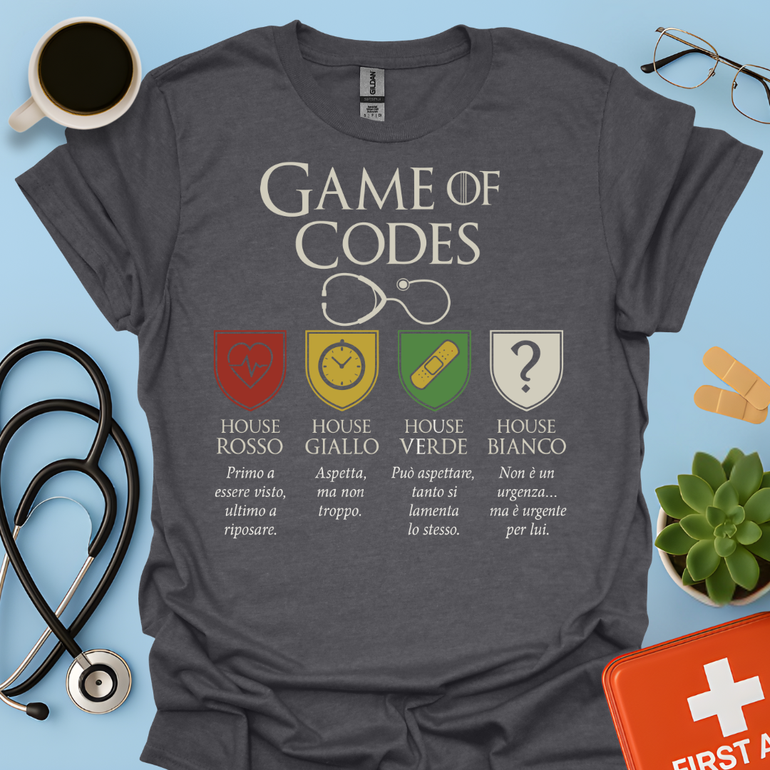 Game Of Codes - Medico Dottore Maglietta