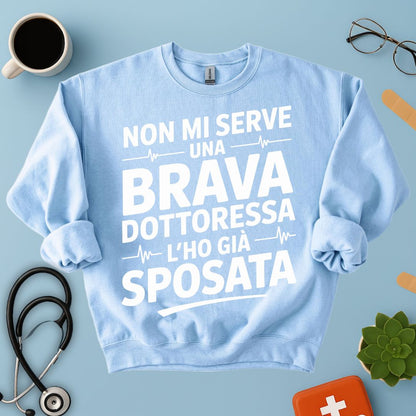 Felpa Marito Della Dottoressa