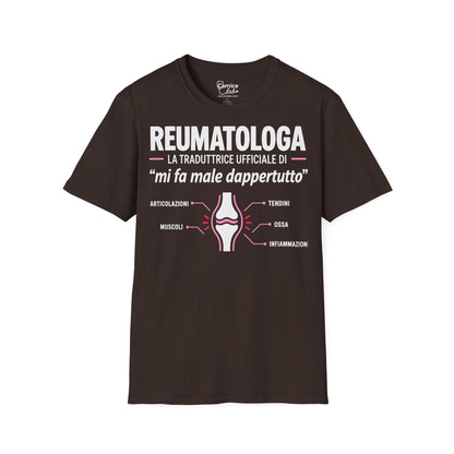 Maglietta Reumatologa “Mi Fa Male Dappertutto”