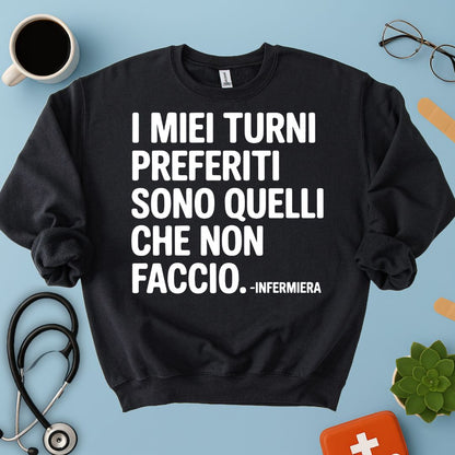 Felpa Divertente Infermiera