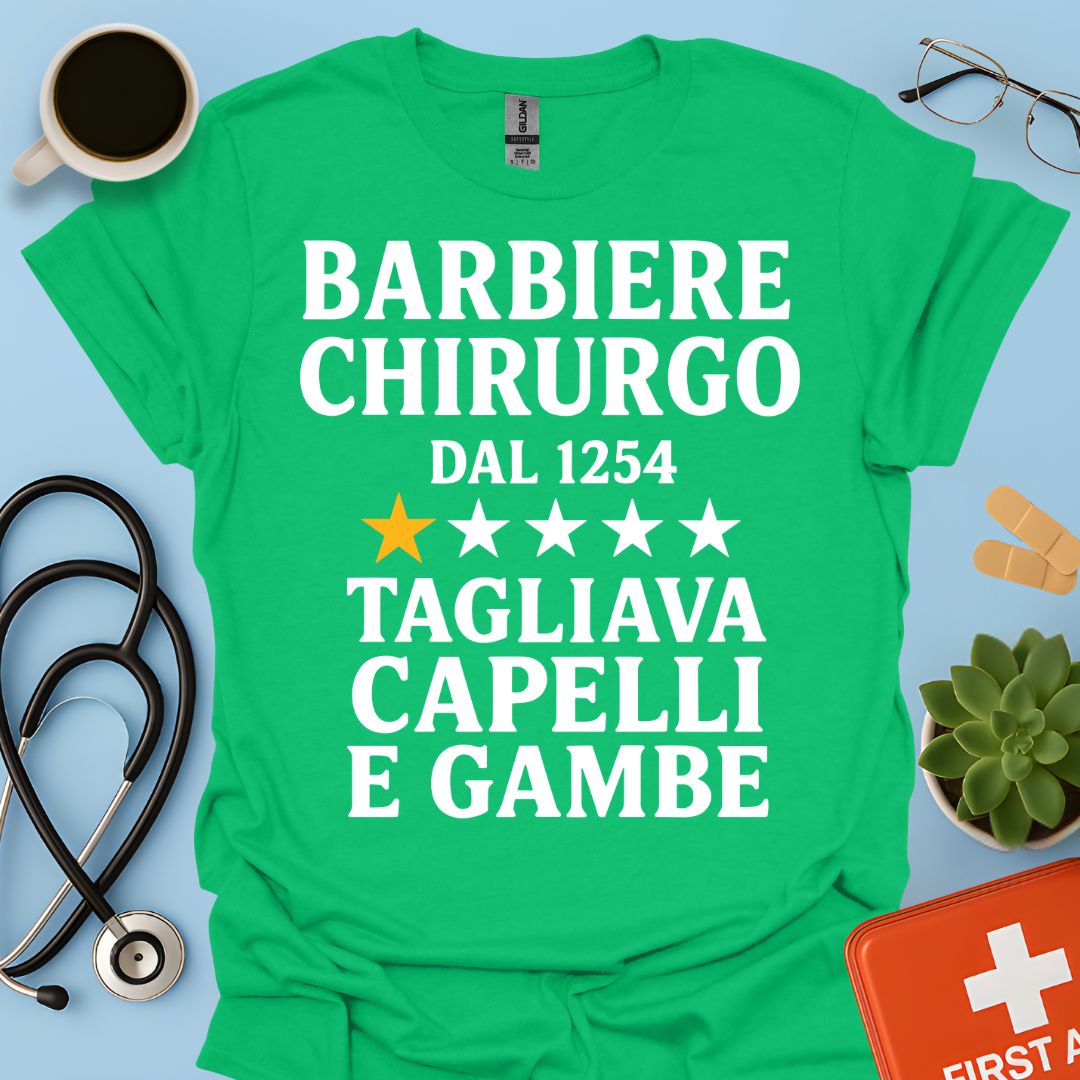 Barbiere Chirurgo Dal 1254 Maglietta