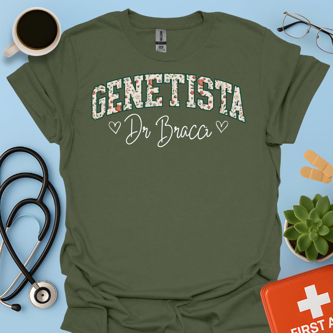 Maglietta Donna Genetista Personalizzata