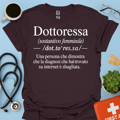 Definizione di Medico Dottoressa Maglietta