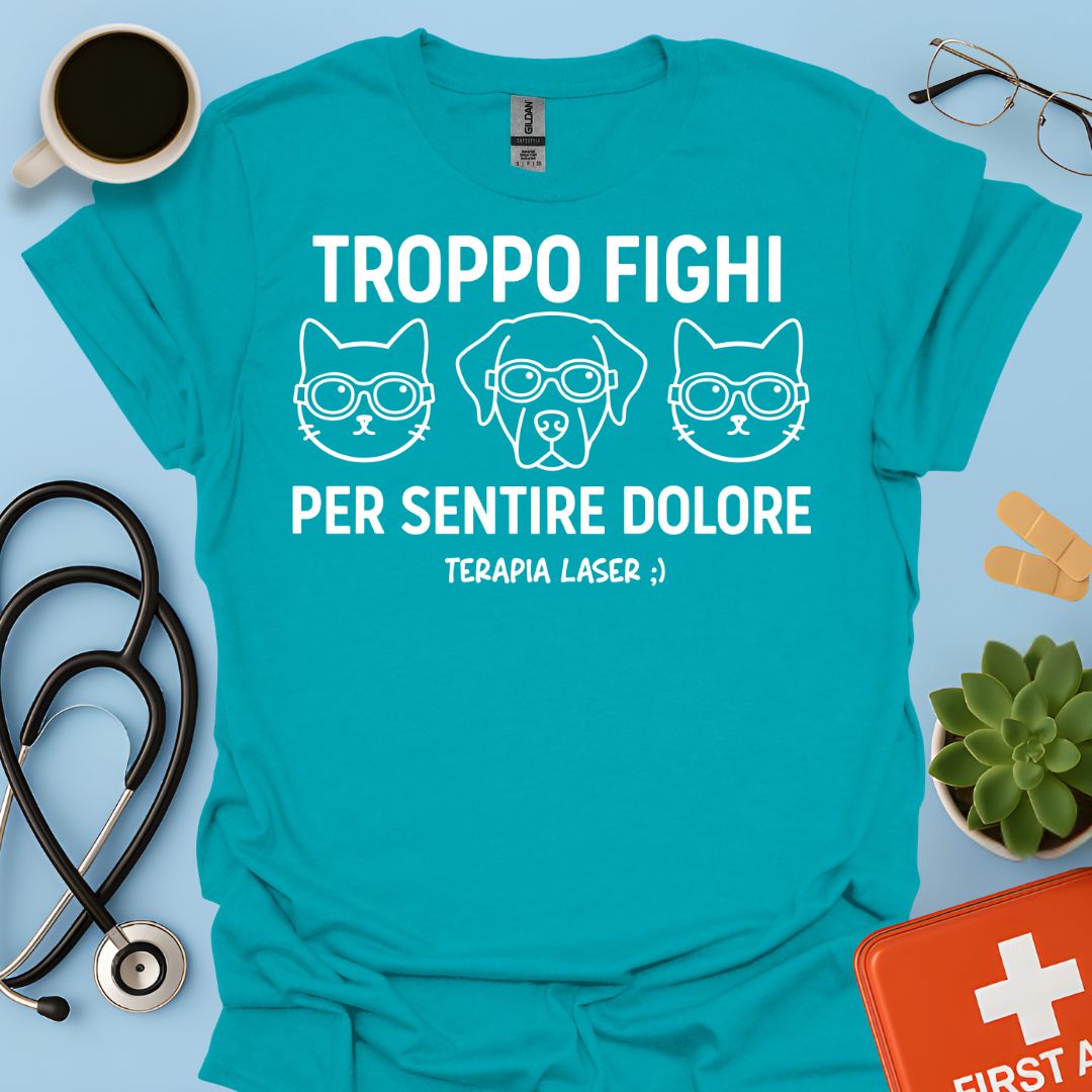 Maglietta Veterinaria Terapia Laser