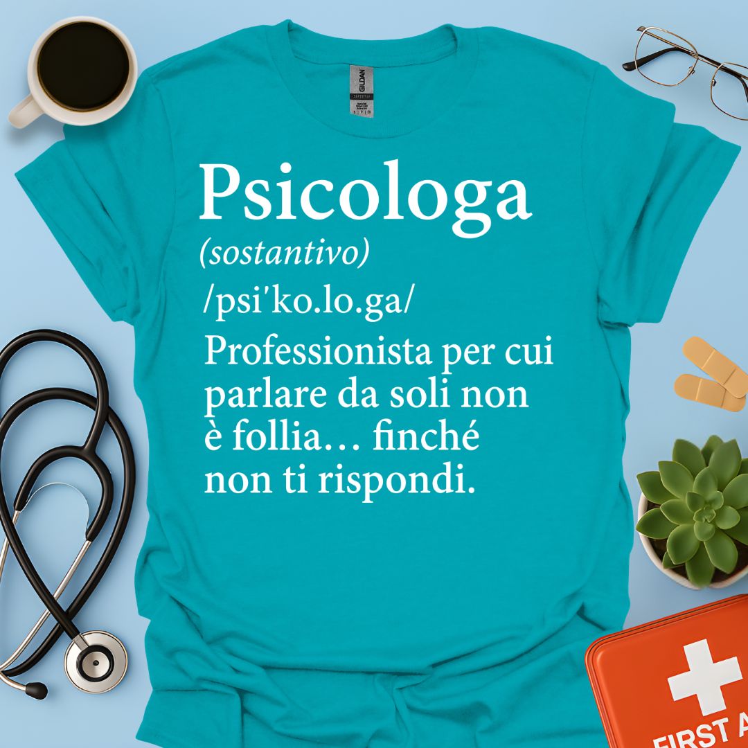 Maglietta Definizione Psicologa