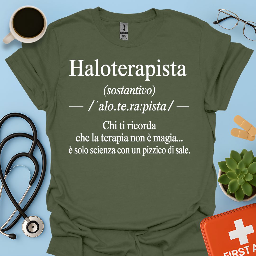Maglietta Definizione Haloterapista