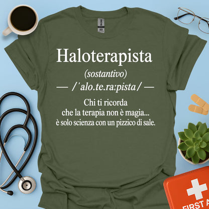 Maglietta Definizione Haloterapista