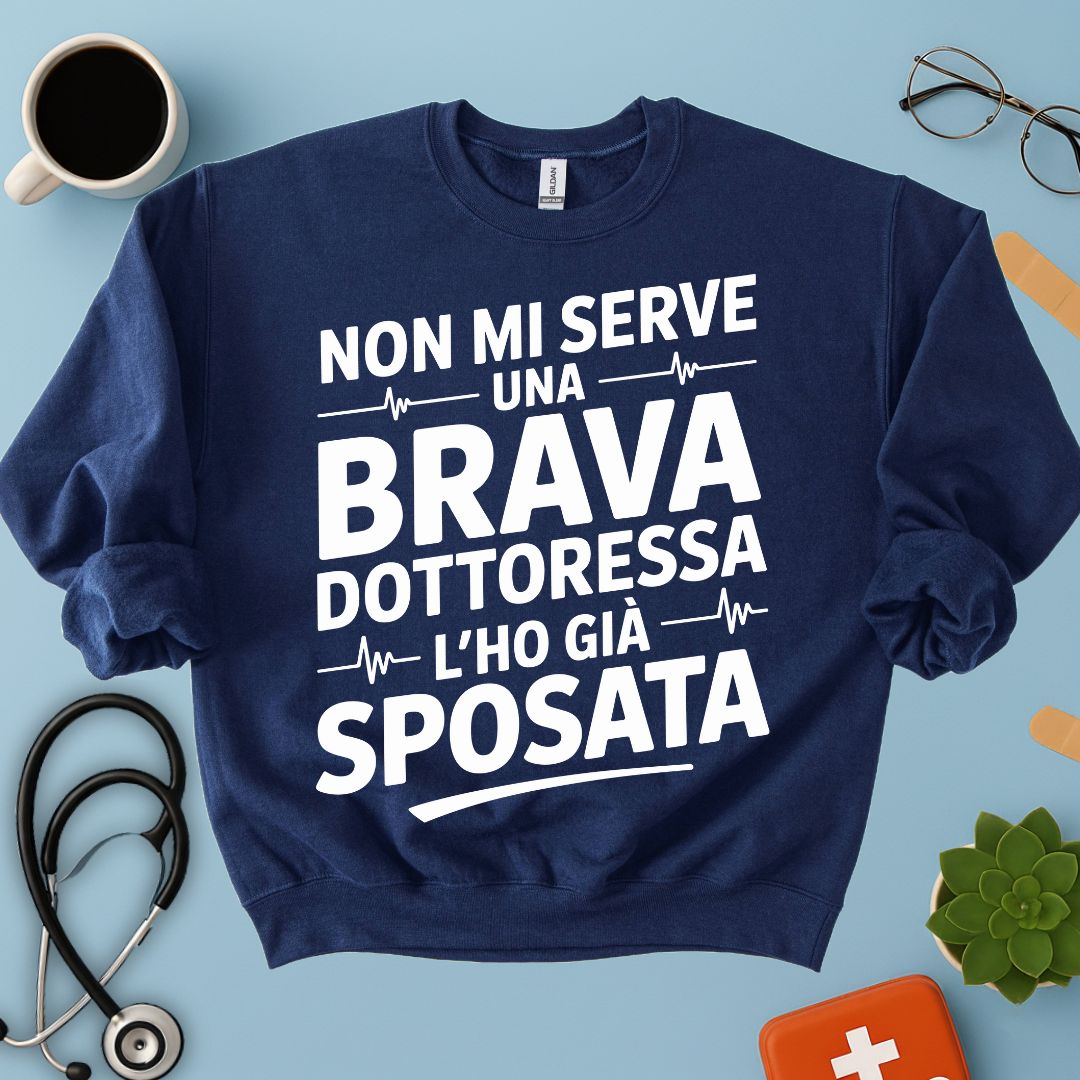 Felpa Marito Della Dottoressa