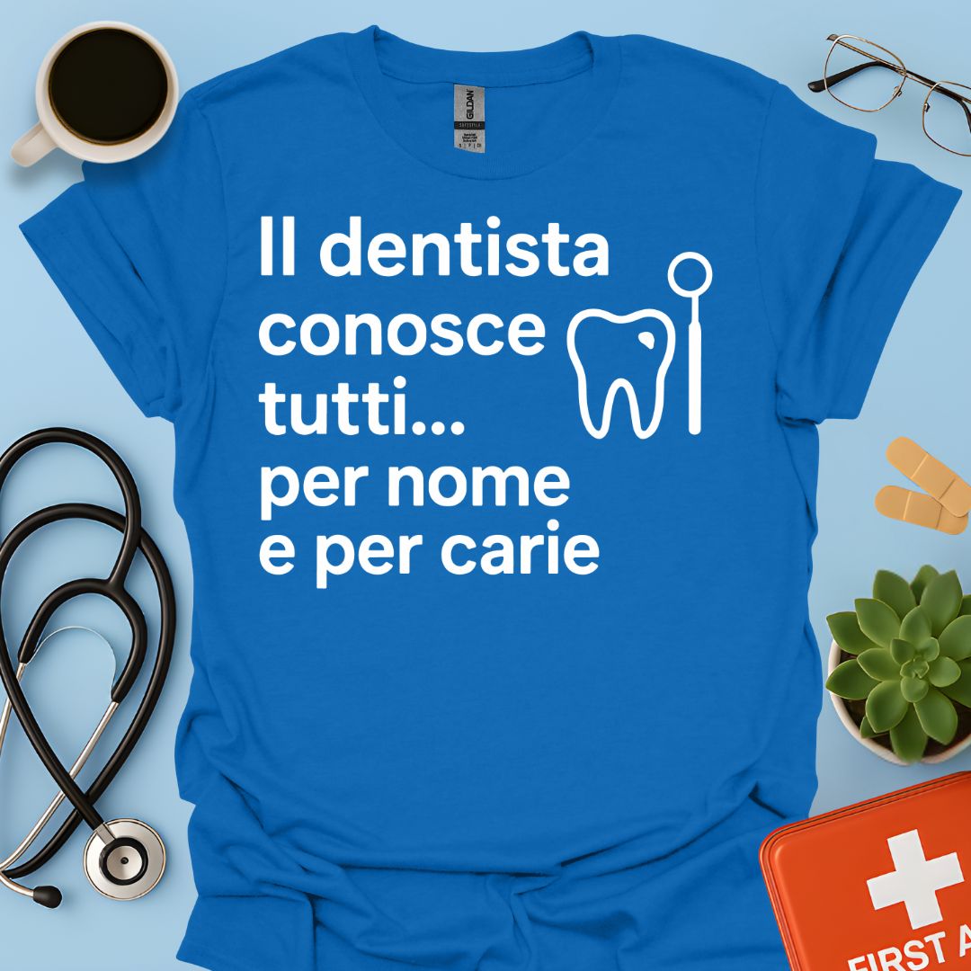 Regalo Divertente Per Dentista Maglietta
