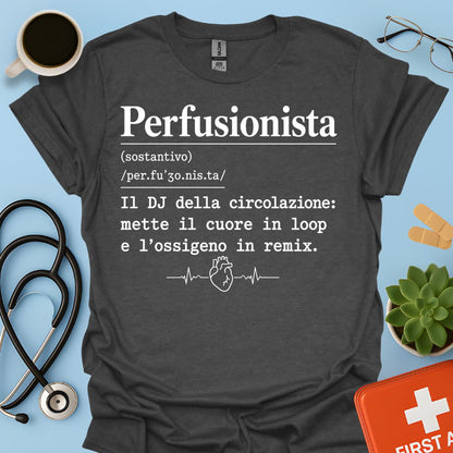Maglietta Perfusionista Definizione