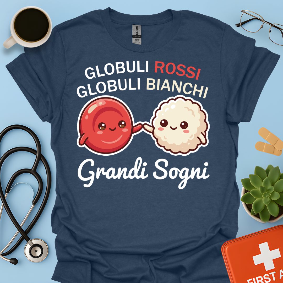 Maglietta Globuli Rossi / Bianchi