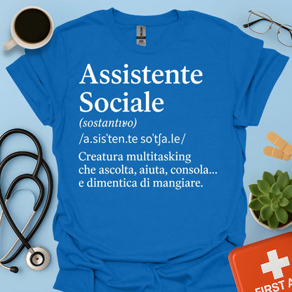 Maglietta Assistente Sociale