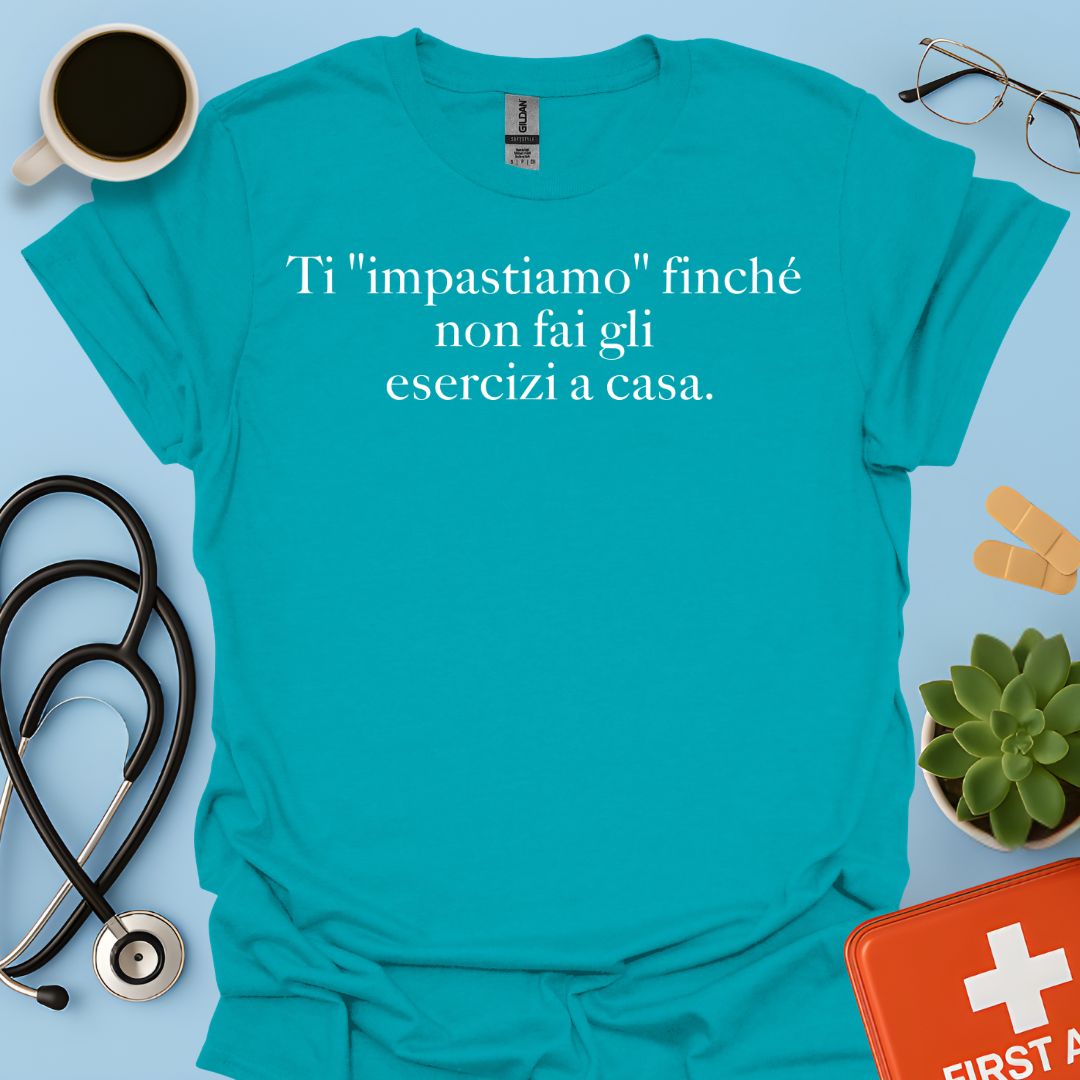 Maglietta Divertente Fisioterapia