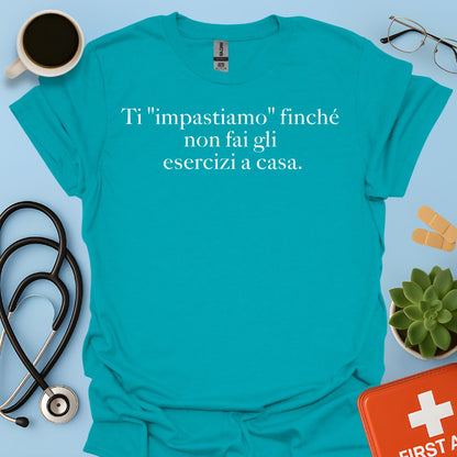 Maglietta Divertente Fisioterapia