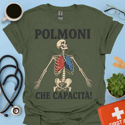 Maglietta Pneumologo – Polmoni Che Capacità!