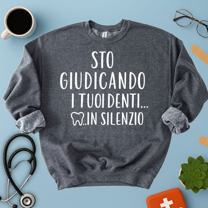 Felpa Divertente Dentista