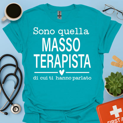 Maglietta Massoterapista