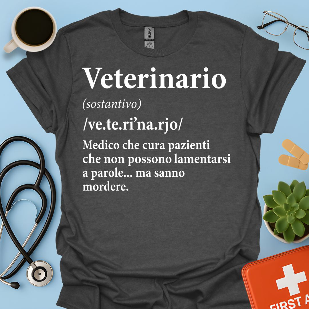 Definizione di Veterinario Maglietta