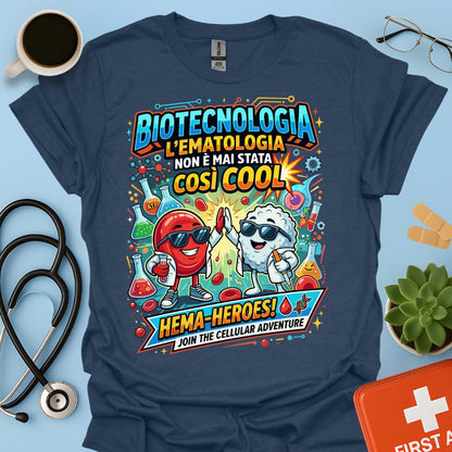 Maglietta Biotecnologia Ematologia