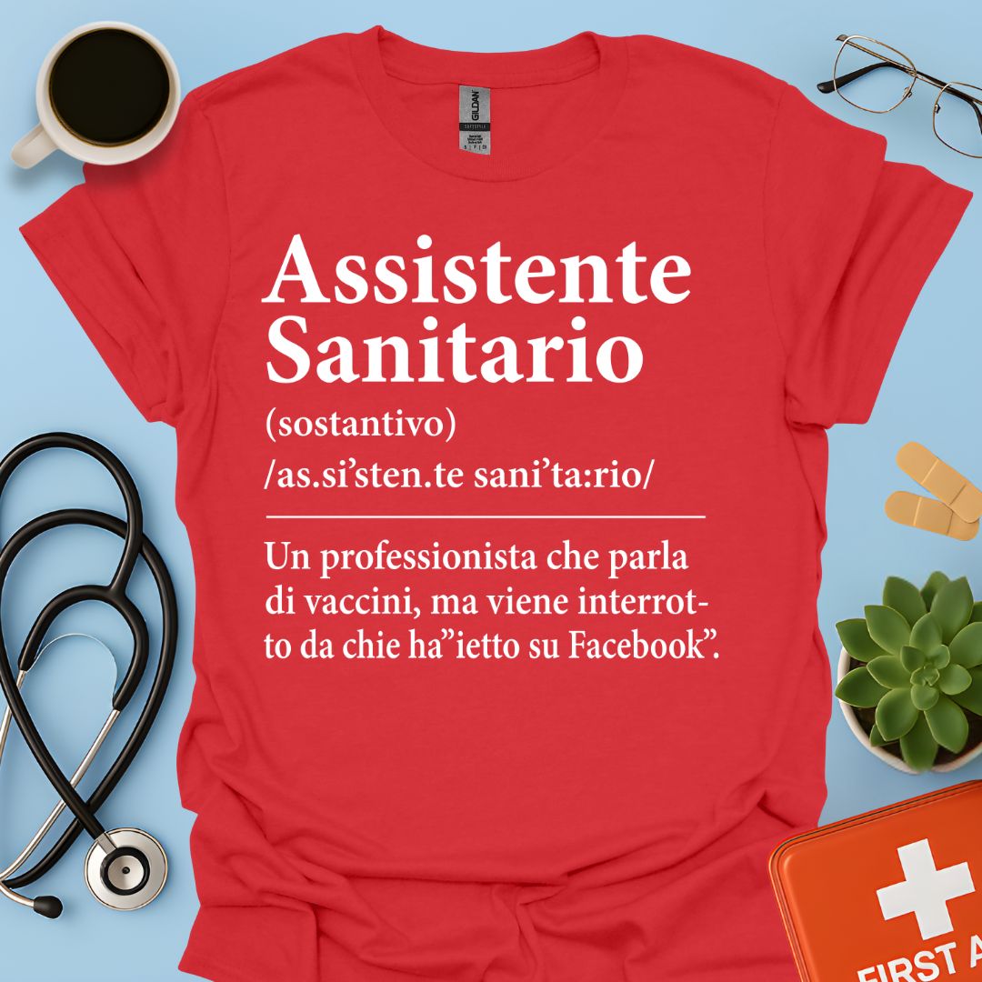 Definizione Assistente Sanitario Maglietta