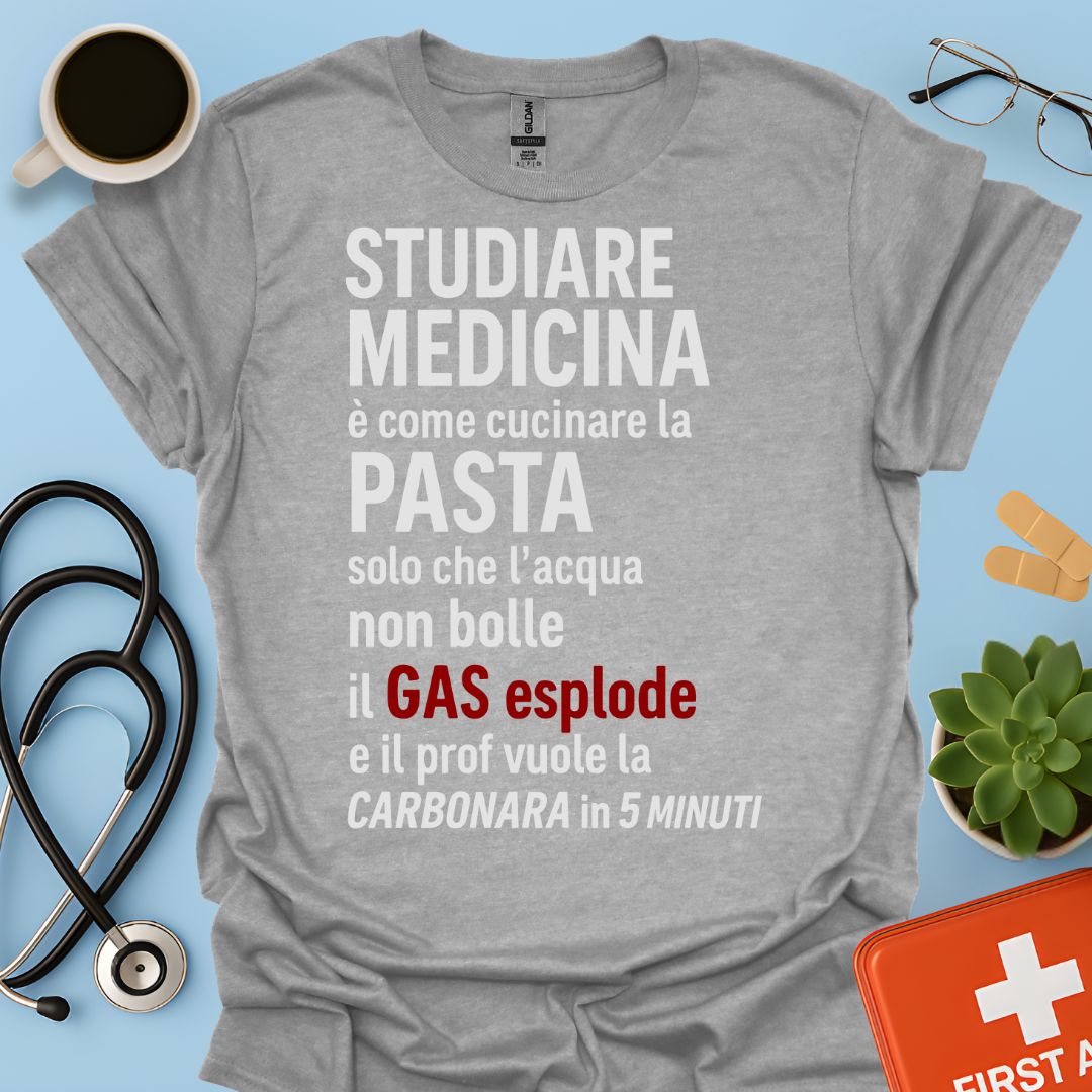 Studiare Medicina Divertente Maglietta
