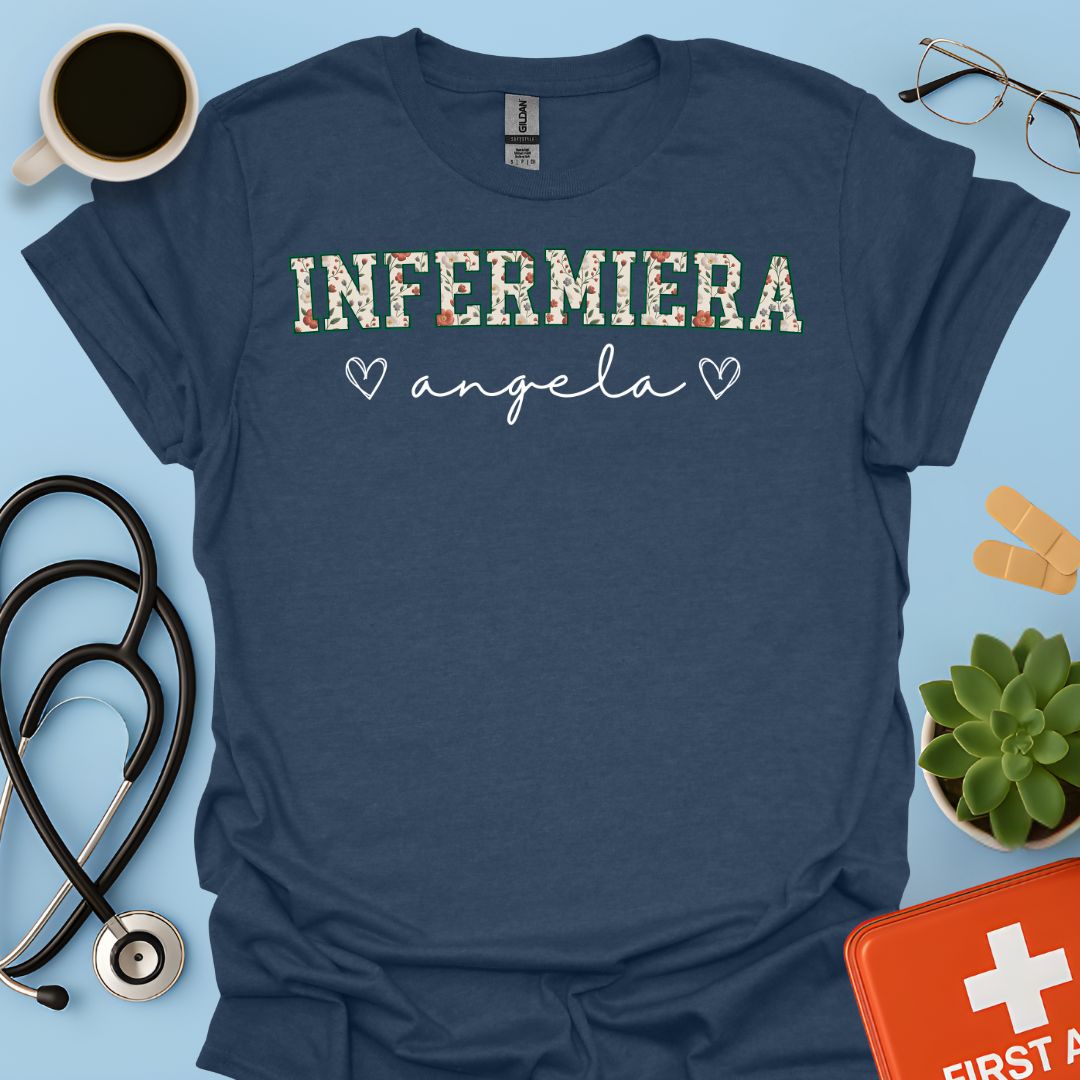 Personalizzata Infermiera Maglietta