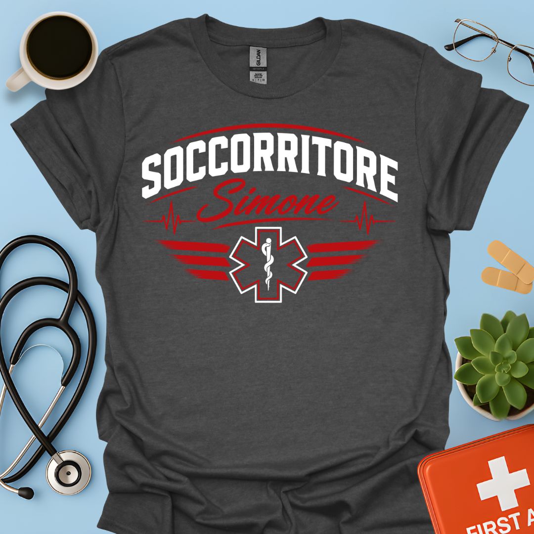 Maglietta Personalizzata Soccorritore