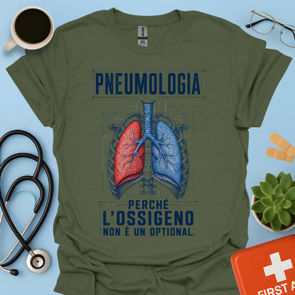 Maglietta Pneumologia – Perché l'Ossigeno Non È un Optional