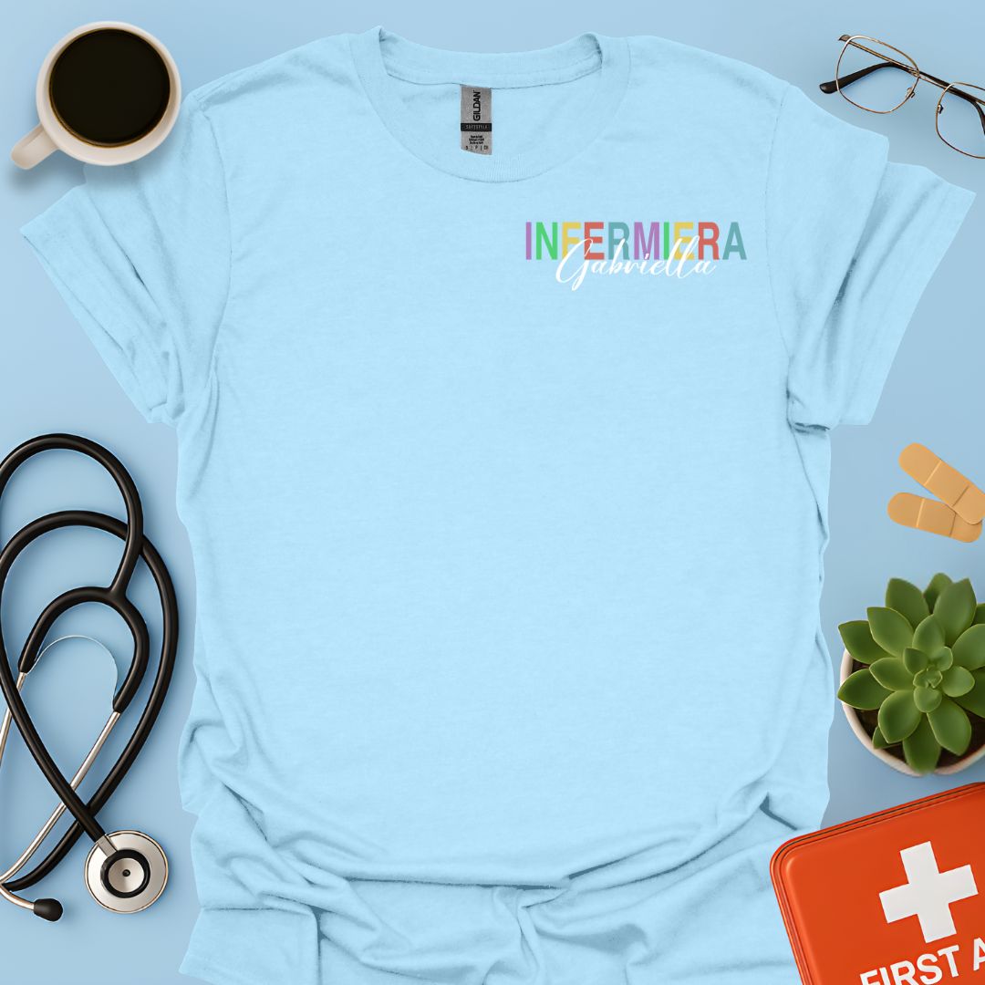 Regalo Infermiera Personalizzata Maglietta