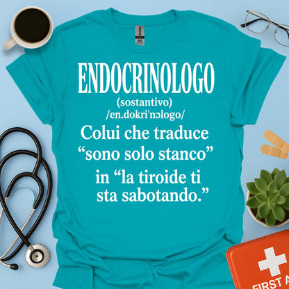 Maglietta Divertente Endocrinologo