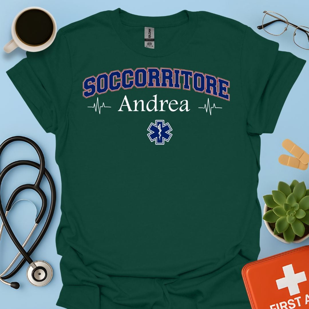 Maglietta Personalizzata Soccorritore
