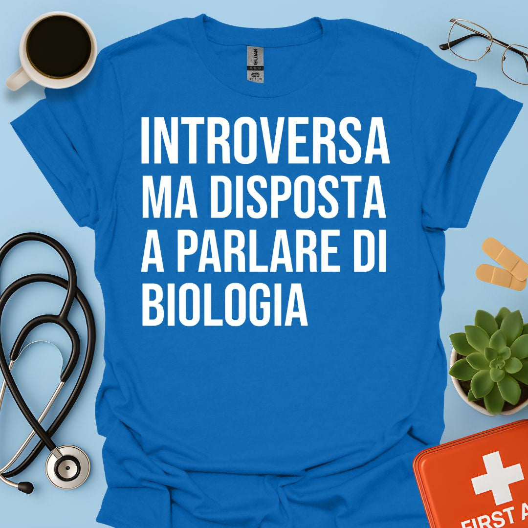 Maglietta Biologia Donna