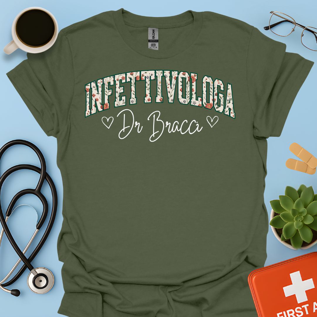 Maglietta Infettivologa Personalizzata